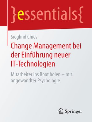 cover image of Change Management bei der Einführung neuer IT-Technologien